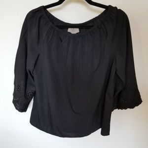 Chico's Easy Wear Off the Shoulder Top